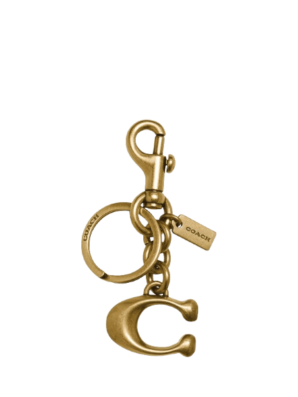 Coach Signature C Bag Charm, Brass