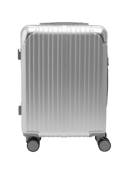 Parfois Textured travel suitcase M