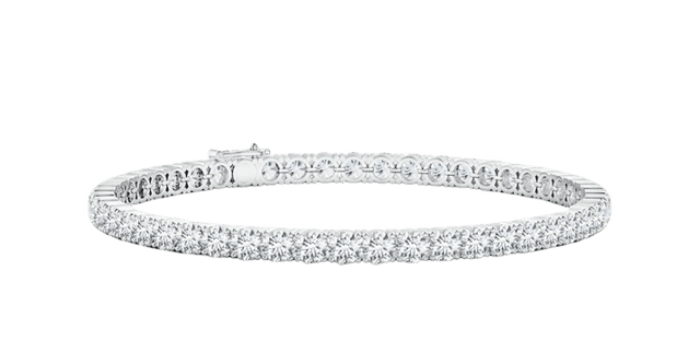 VVS Lab-Grown Classic Diamond Linear Tennis Bracelet