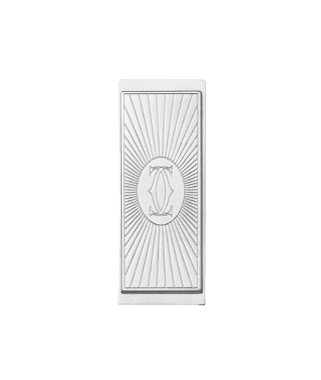 Cartier C de Cartier Décor money clip in stainless steel