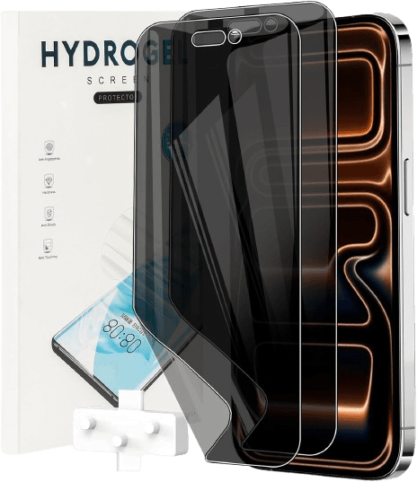 KZIOACSH Privacy Screen Protector for iPhone 17 Pro Max