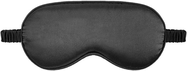 Silk Sleep Mask - Black