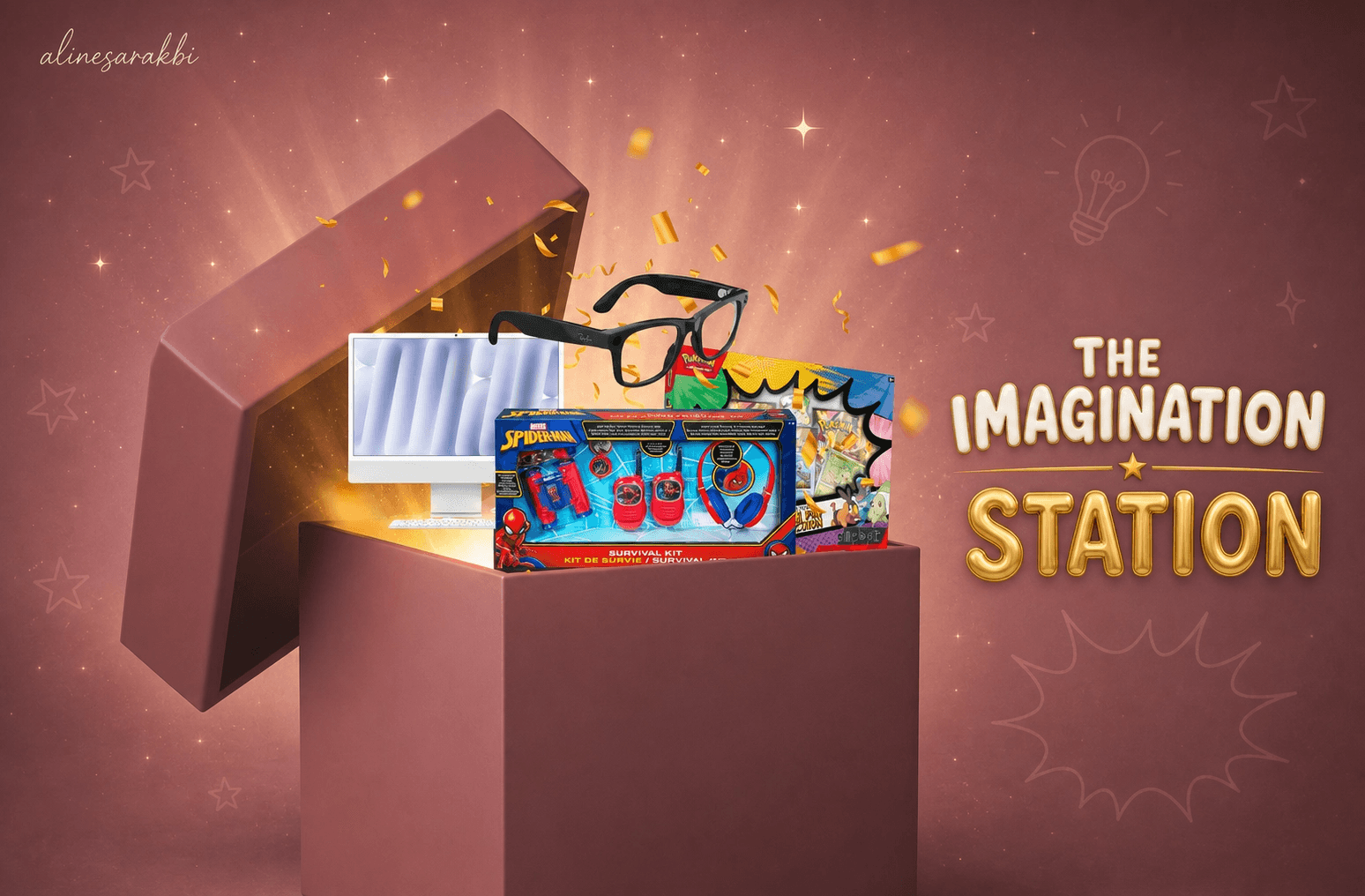 The Imagination Station - by Aline Sarakbi