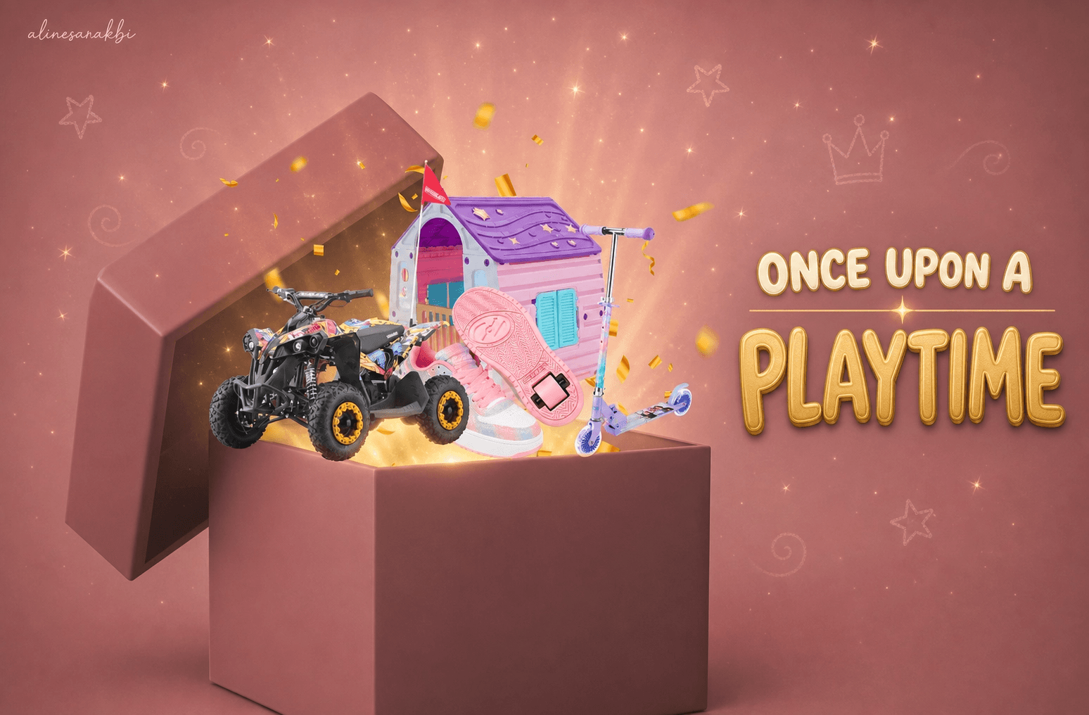 Once Upon a Playtime - by Aline Sarakbi