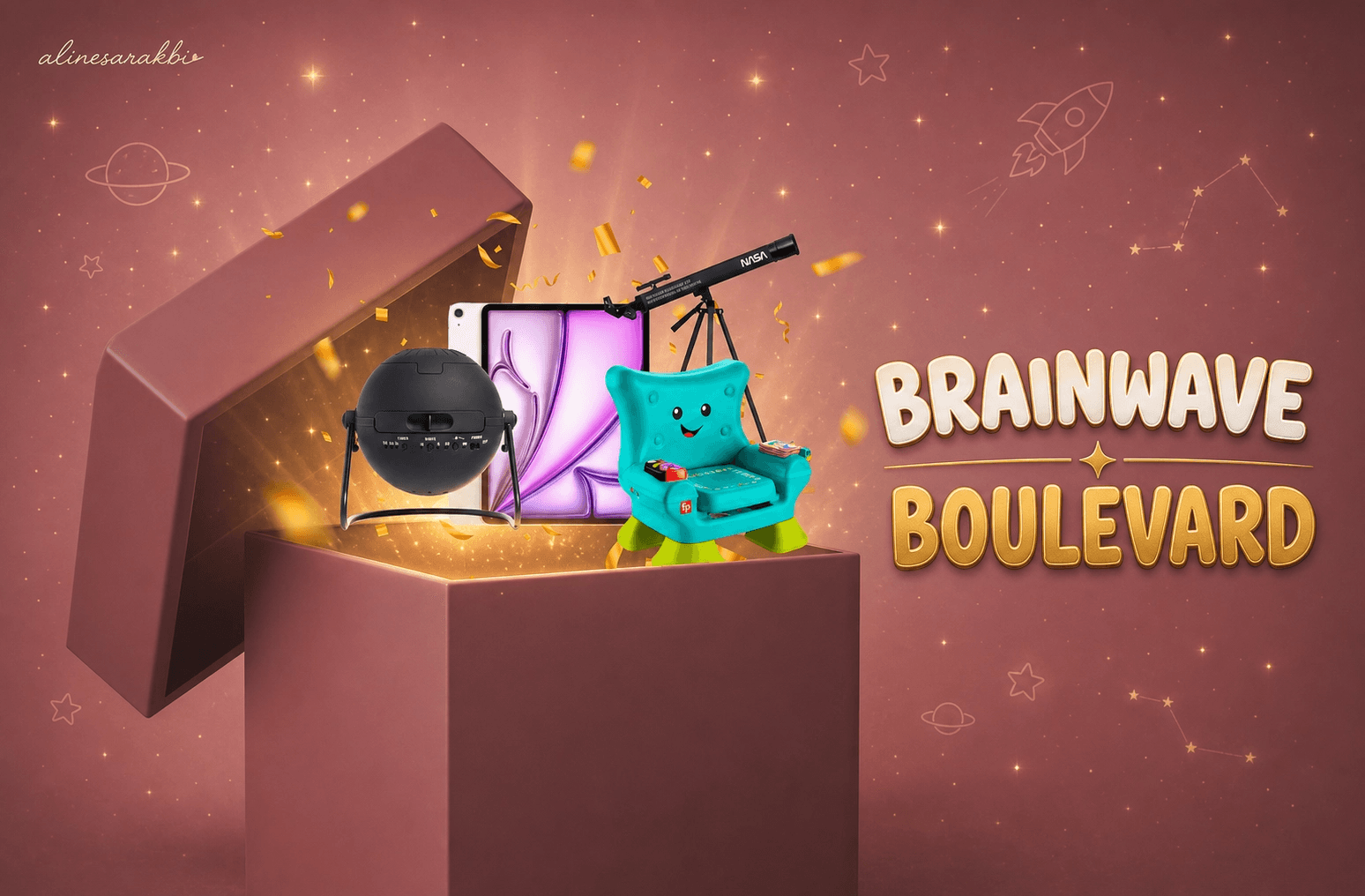 Brainwave Boulevard - by Aline Sarakbi