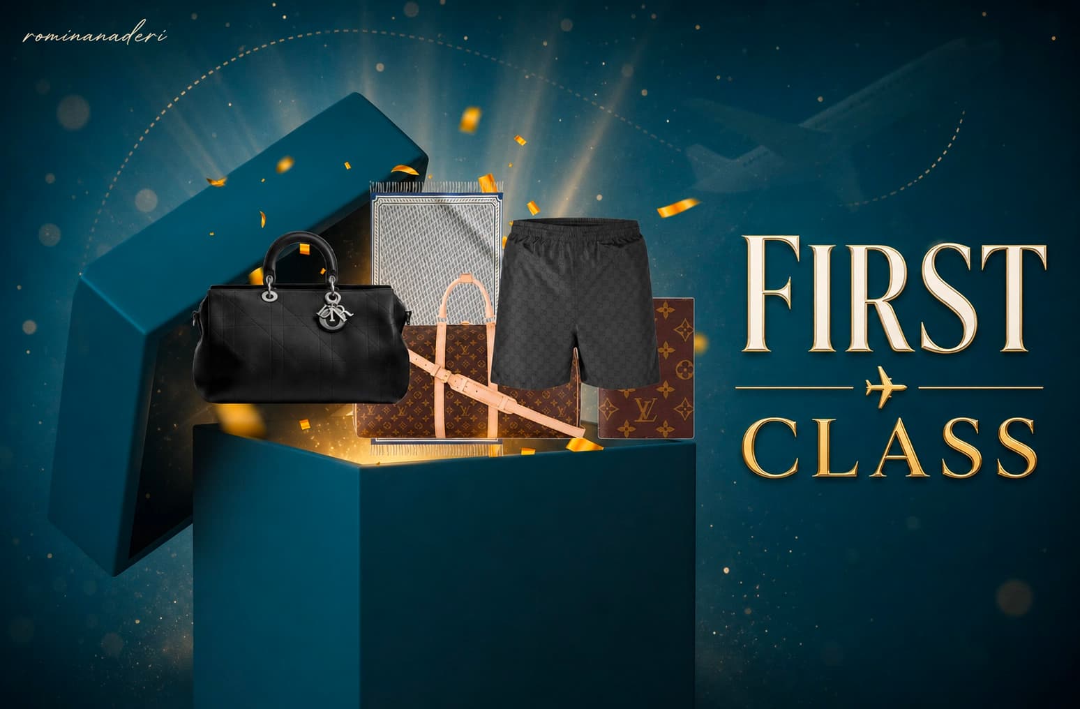 First Class - by Romina Naderi