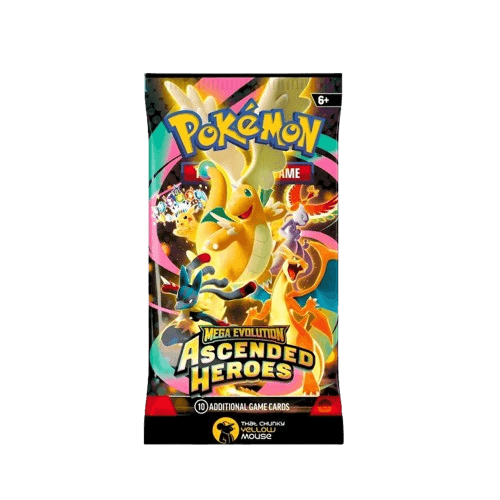 Pokemon Cards Ascended Heroes, English Mega Series - Booster Pack