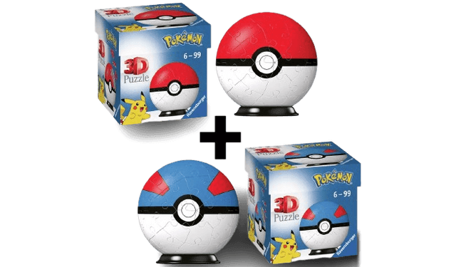 Pokémon 3D 54 Piece Ball Twister Puzzle