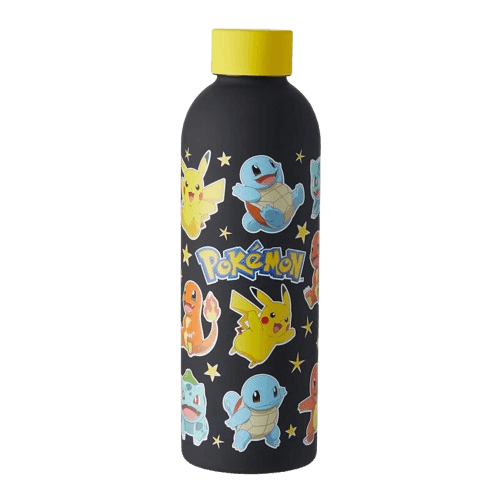 Pokemon Double Wall Stainless Steel Soft Touch Water Bottle 500ml