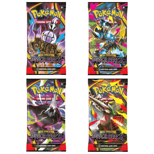 Pokémon Trading Card Game (TCG): Mega Evolution Pitch Black Booster Pack Assortment
