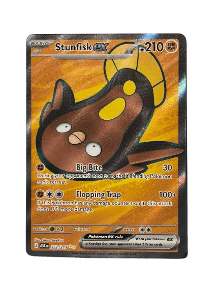 Stunfisk EX 252/217 Ultra Rare – Ascended Heroes NM/M