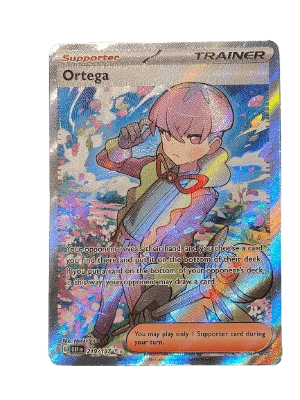 Ortega 219/197 Ultra Rare – Obsidian Flames NM/M