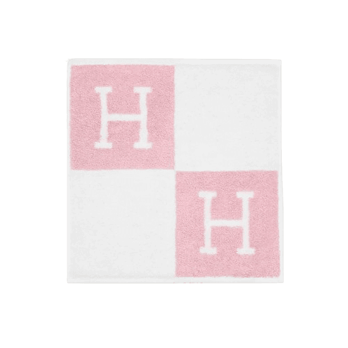 Hermès Avalon wash cloth Rose Lilas