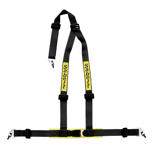 Sabelt 3 Point Clip In Harness - Black