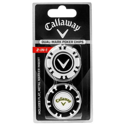 Callaway Dual Mark Poker Chip Ball Markers