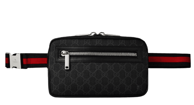 Gucci Men's Jacquard Cotton GG Supreme Belt Bag