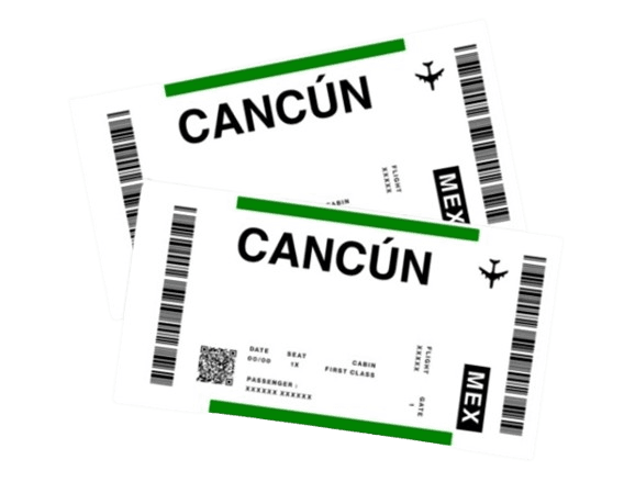 Flights + Hotel Cancun 2 People