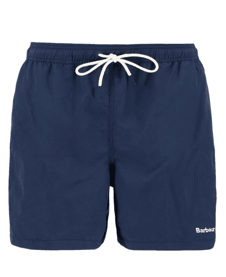 Barbour Staple Logo 7" Swim Shorts Navy