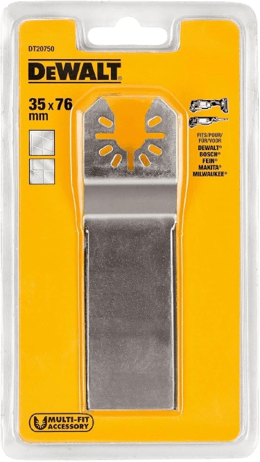 Dewalt DT20750 Multi-Tool Knife Blade Rectangular Pack of 6