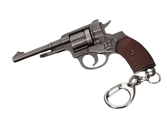 Pistol keychain