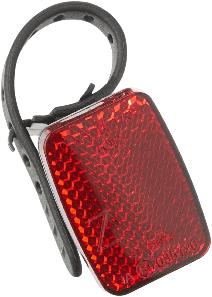 Fischer Adult Reflector Rear Universal Holder Red