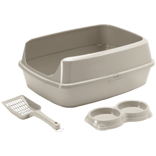 Moderna KitCat Feeding and Litter Tray Kitten Starter Kit Large