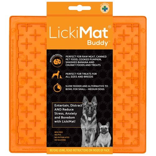 LickiMat Buddy Boredom Buster Orange