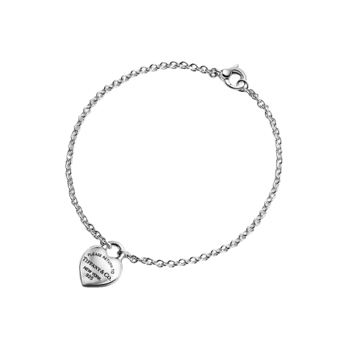 Full Heart Bracelet in Sterling Silver