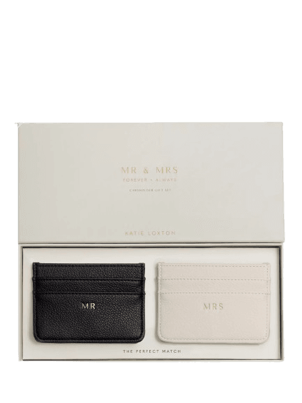 Katie Loxton Mr & Mrs Card Holder Gift Set