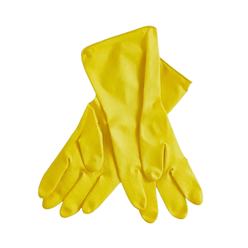 Yellow Rubber Gloves
