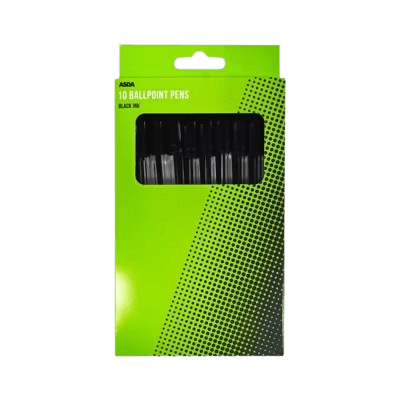 ASDA Ballpoint Pens 10 Pack