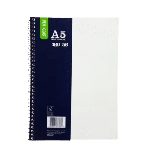 Pen & Gear A5 Notebook