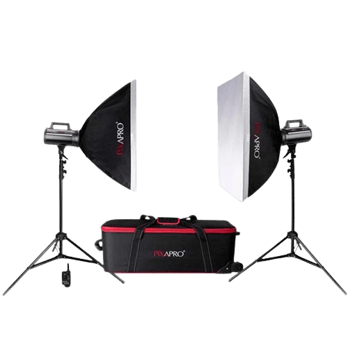 PixaPro LUMI 200 II Twin Softbox Kit