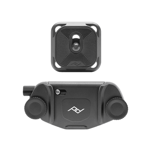Peak Design Capture V3 Camera Clip With Standard Plate - Black - CP-BK-3
