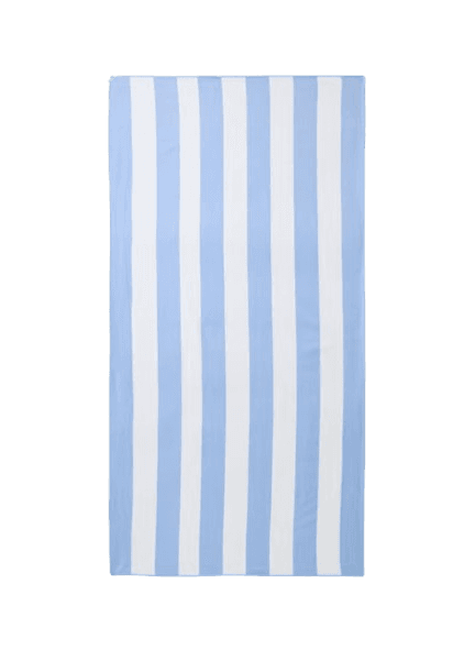 Blue Stripe Beach Towel