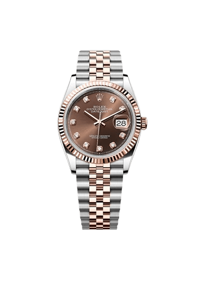 Rolex Datejust 36 Oyster, 36 mm, Oystersteel and Everose gold M126231-0053