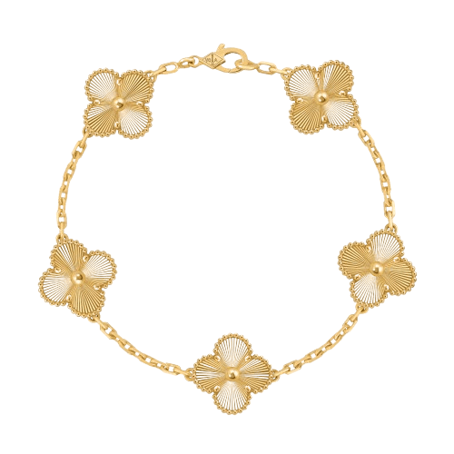 Van Cleef & Arpels Vintage Alhambra bracelet, 5 motifs