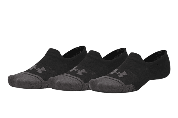 UA Performance Tech Unisex 3-Pack Ultra Low Socks