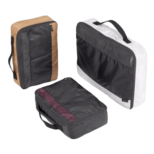 FORCLAZ Kit of 3 Travel Storage Bags