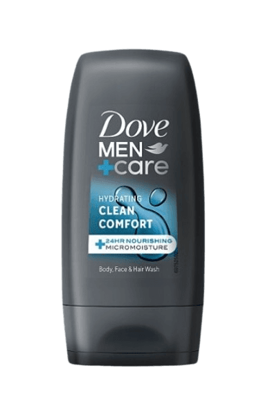 Dove Men+Care Hydrating Clean Comfort 3in1 Hair, Face & Body Wash 55ml