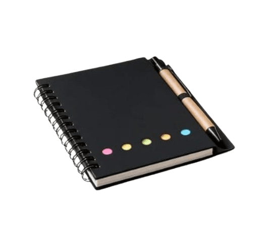 Color Tab Spiral Notebook