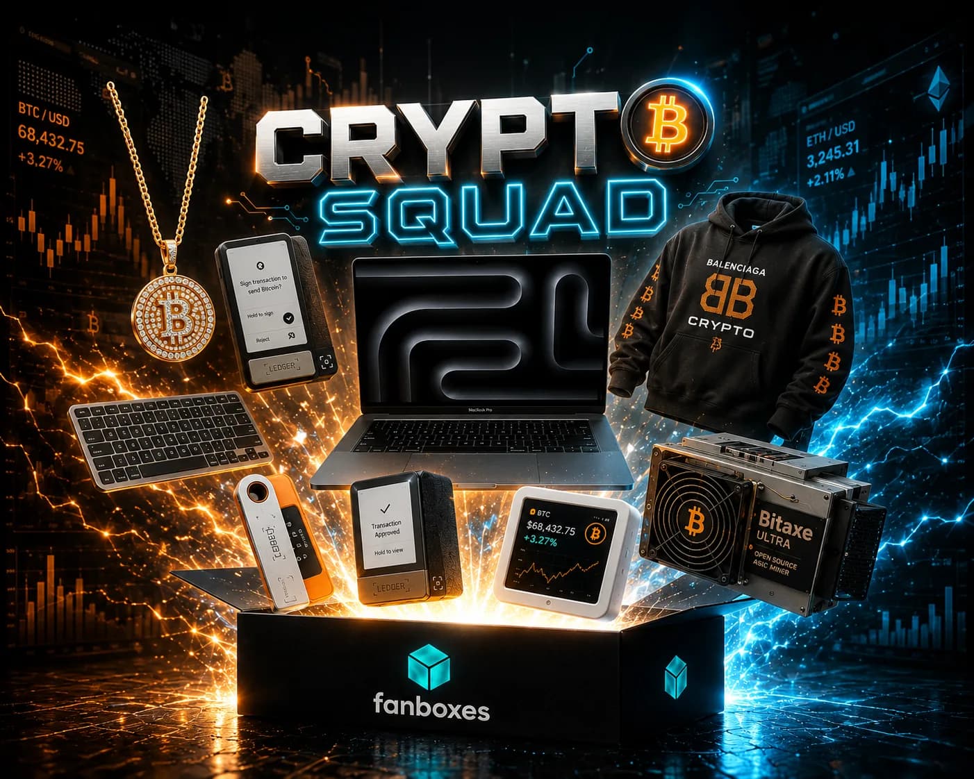 Crypto Squad - Premium collectibles and surprises