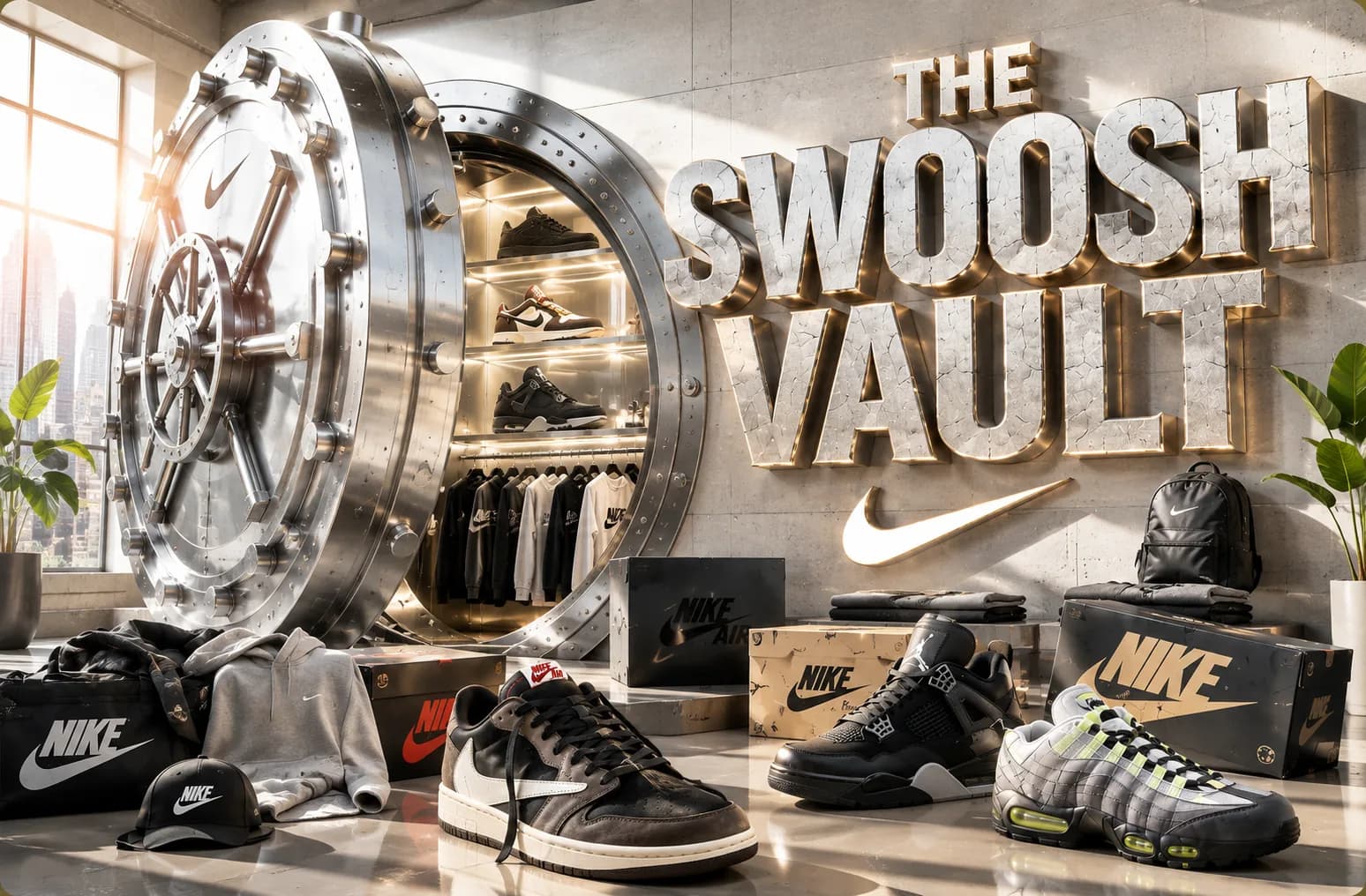 The Swoosh Vault - Premium collectibles and surprises