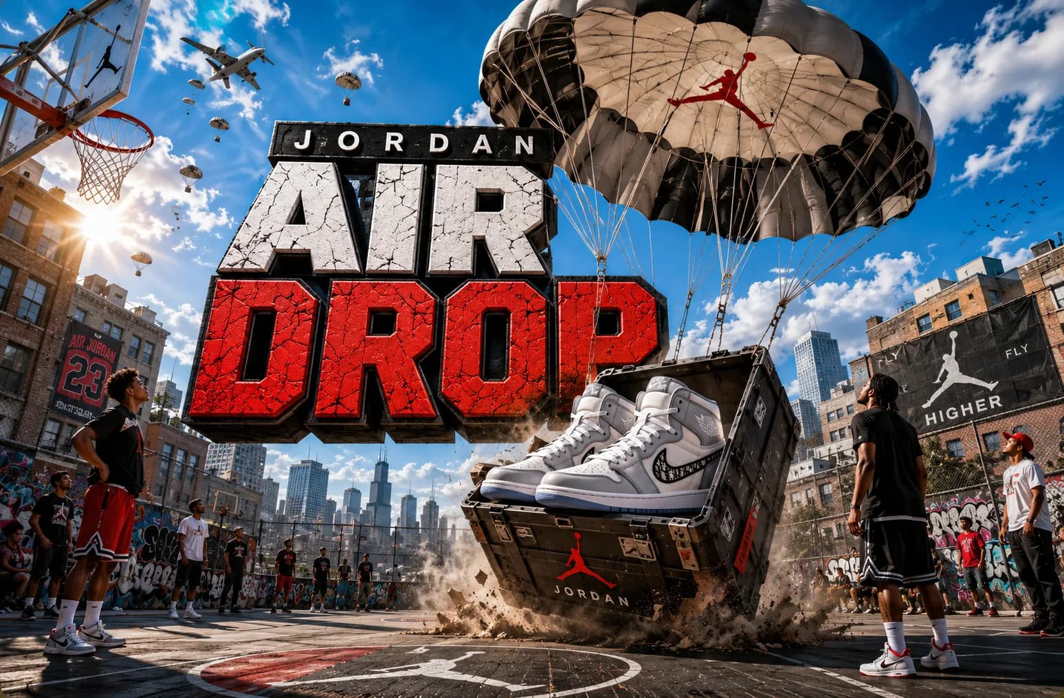 Jordan 'Air Drop' - Premium collectibles and surprises