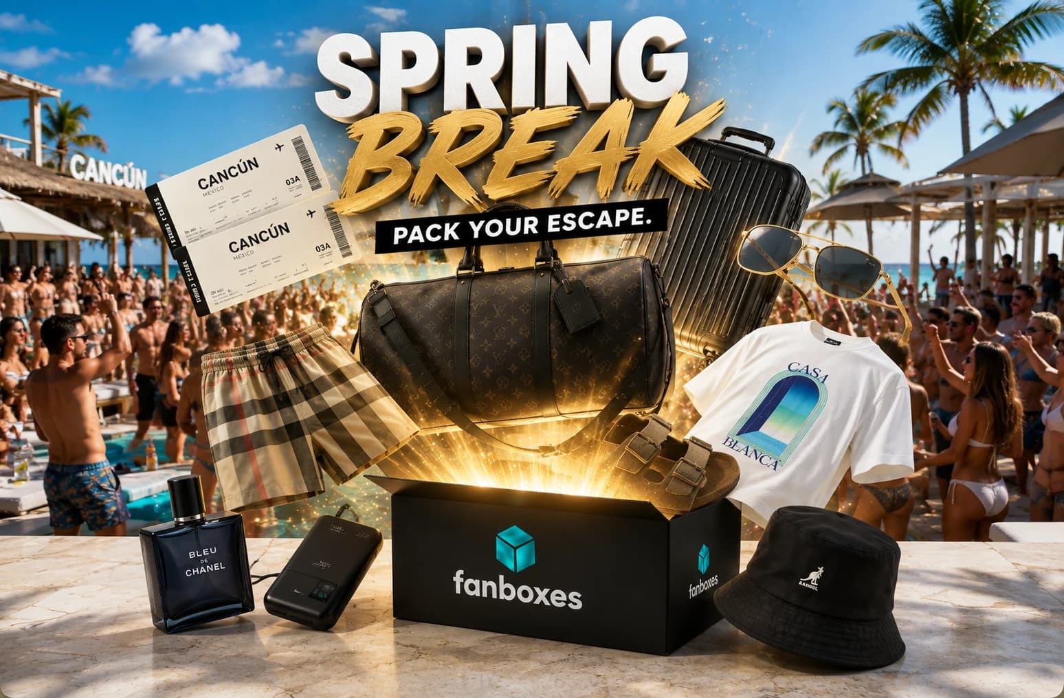 Spring Break - by Packet Man