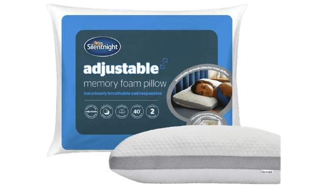 Silentnight Adjustable Memory Foam Pillow