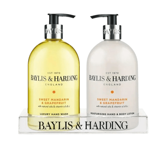 Baylis & Harding Handwash & Body Lotion Gift Set, Sweet Mandarin & Grapefruit x2