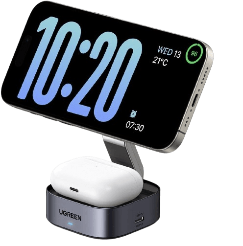 UGREEN 2-in-1 for MagSafe Charger, Wireless Charger Stand