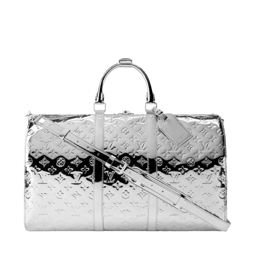 Louis Vuitton Keepall Bandoulière 50 Bag - Monogram Miroir
