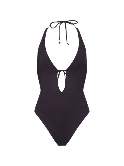 WE ARE TALA Halter-Neck Tie-Back Swimsuit